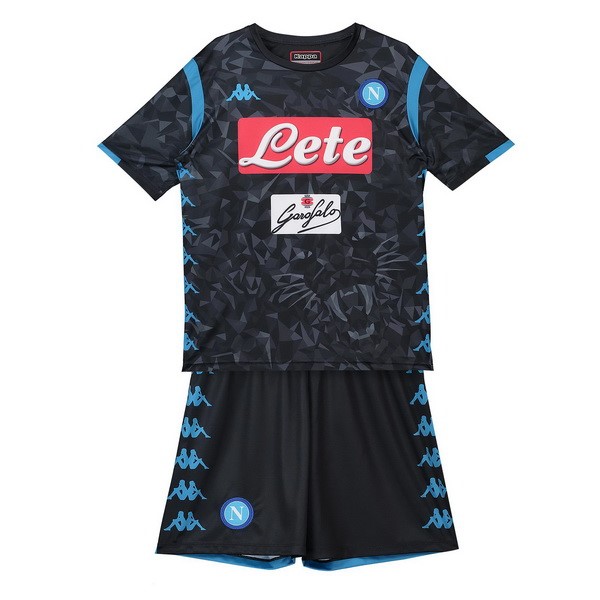 Camiseta Napoli 2ª Niños 2018/19 Negro
